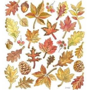 Dalprint Paper stickers - Autumn Letter 28pcs
