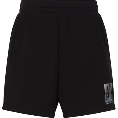 Armani Exchange Къси панталони Armani Exchange Holo Jersey Shorts - BLACK 1200