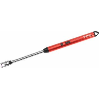 EXTOL PREMIUM plazmový 3,7V/200mAh ohebný krk USB kabel délka 26cm 8848130