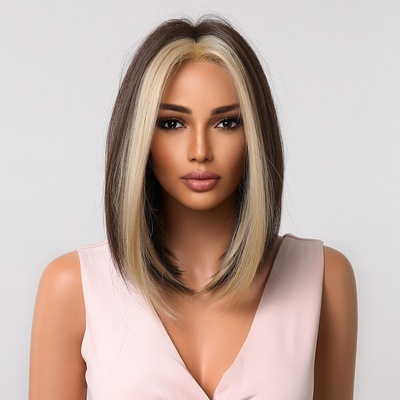 Artemis parochňa hnedá s blond melírom