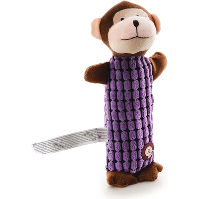 JK ANIMALS plyšová opička Long dlhá plyšová pískacia hračka pre psov 28 cm