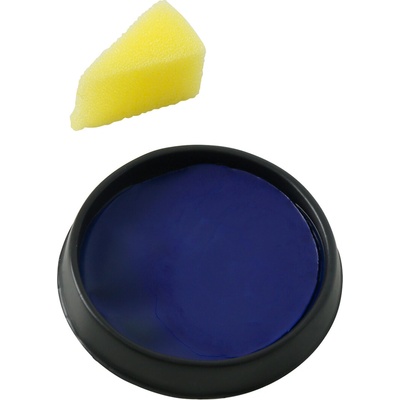 Guirca make-up so špongiou tmavo modrý 9 g