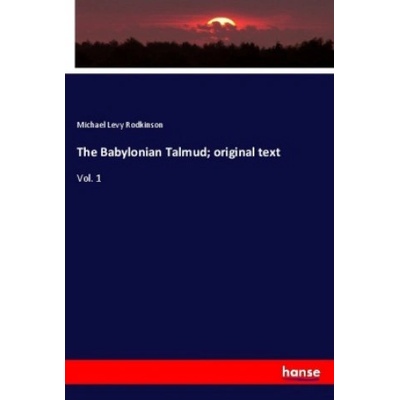 The Babylonian Talmud; original text – Hledejceny.cz