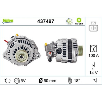 generátor VALEO 437497