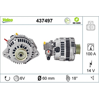 generátor VALEO 437497