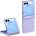 GKK Калъф с Предпазител за Samsung Galaxy Z Flip 7, Skin-Touch Hinge Case, Лилав (5966011575382)