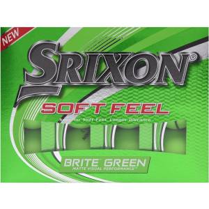Srixon Soft Feel Golf Balls 12 Pack - Green
