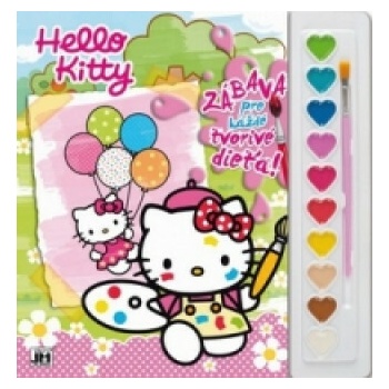 Vymaľ s farbami Hello Kitty