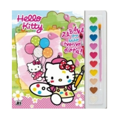 Vymaľ s farbami Hello Kitty
