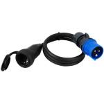 Commel АДАПТЕР С КАБЕЛ h05rr-f 3gx1.5 ОТ cee 2p+t 16a КЪМ ШУКО 1.5m commel (3858890448290)