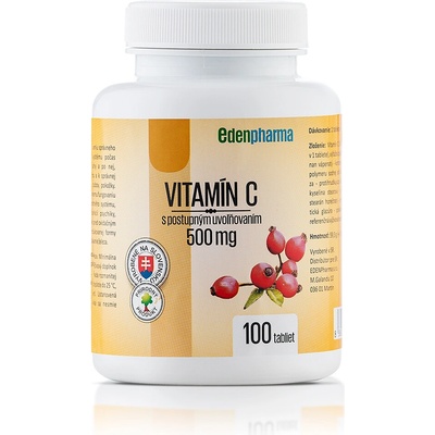EdenPharma Vitamín C 500 mg 100 tabliet