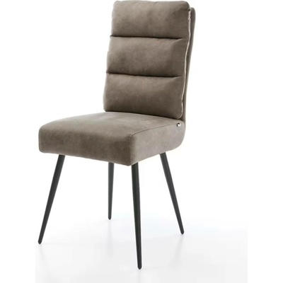 Delife Pela-Flex mikrovlákno taupe vintage zúžená černá taštičkové pružiny