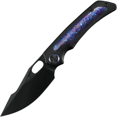 Kunwu JERICHO VANAX DLC finish with PVD Black TC4 Orange handle
