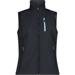 CMP Дамски софтшел елек CMP Women's Vest 36A2016 Softshell vest - Antracite / Sky - размер 48 (EU) (132-1713-0118)