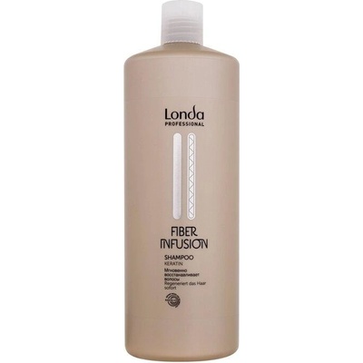 Londa Professional Fiber Infusion Shampoo jemný šampón pre poškodené a farbené vlasy 1000 ml