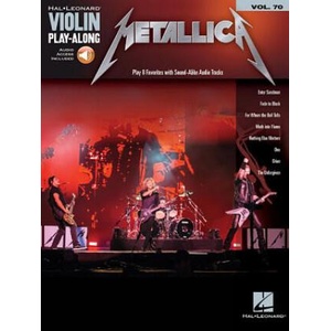 Metallica: Violin Play-Along Volume 70 | Metallica (ISBN: 9781540000781)