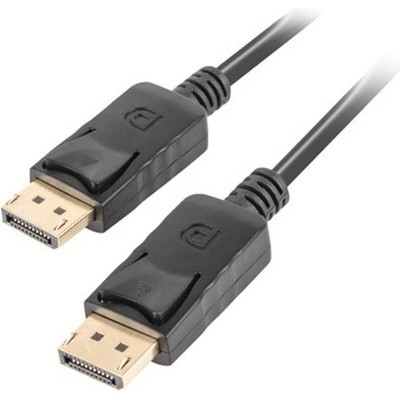 Кабел, Lanberg displayport M/M cable 19 pin v1.2 0.5m 4k black (CA-DPDP-10CC-0005-BK)