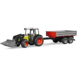 BRUDER 02112 Трактор CLAAS Nectis 267 F с ремарке и челен товарач (02112)