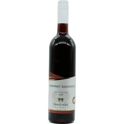 Cabernet Sauvignon Vinný dům Bzenec 11,5% 0,75 l (holá láhev)
