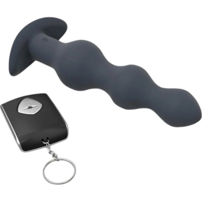 Dorcel Deep Secret M - безжичен анален вибратор с акумулатор (черен)