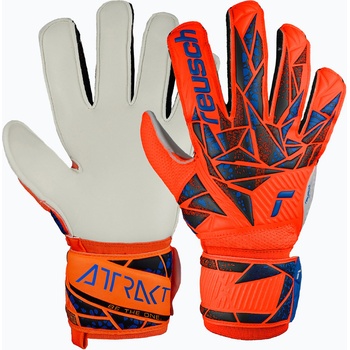 Reusch Вратарски ръкавици Reusch Attrakt Solid hyper orange/electric blue