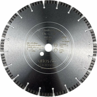 Atlas Quattro Laser diamantový řezný kotouč 300 x 20 mm QL300-20