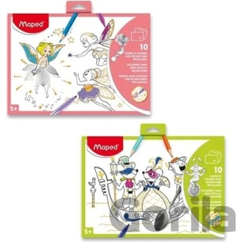 Maped Omaľovánky s metalickými dekoráciami