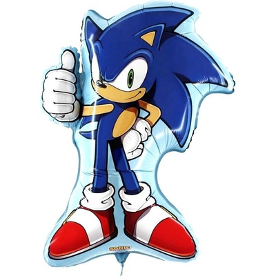 Grabo Balloons Foliový balonek ježek Sonic 90 x 66 cm – Zboží Dáma