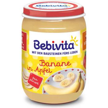 Bebivita Ябълка и банан 190г