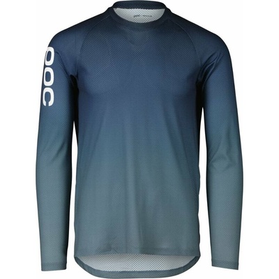 POC Essential MTB Lite LS Jersey Gradient Turmaline Navy