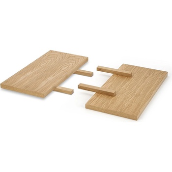 Halmar Удължения за маса MASSIVE 3 90x45 см дъб натурален