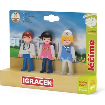 Efko Igráček TRIO Léčíme Doktor sestřička pacient s doplňky