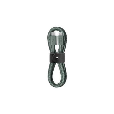 Native Union BELT-C-GRN-2-NP USB-C na USB-C 1,2m zelený