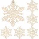 SPRINGOS A0770 C DREVENÁ DEKORÁCIA 6 KS.