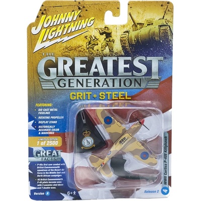 Johnny Lightning Kittyhawk WWII Curtiss P-:64