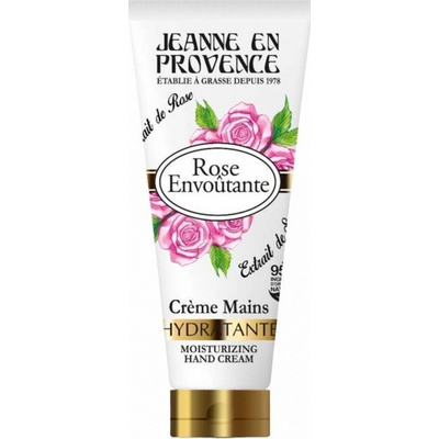 Jeanne en Provence Podmanivá ruže krém na ruky 75 ml
