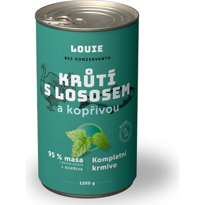 Louie Krůtí s lososem a kopřivou 1200 g