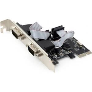Gembird SPC-22 PCI-E x1 2 сериен порт IO драйвер (SPC-22)