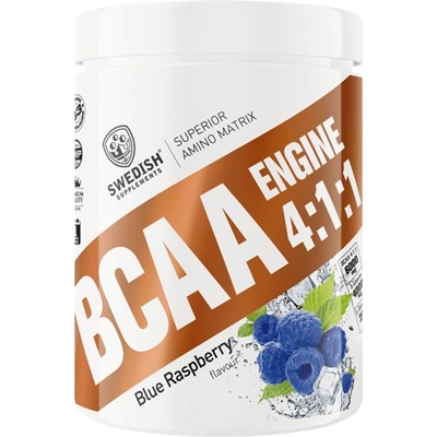 Swedish Supplements BCAA Engine 4: 1: 1 [400 грама] Синя малина