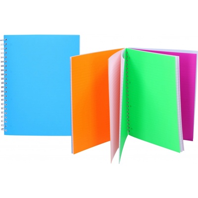 notes Spirálový A4 4v1