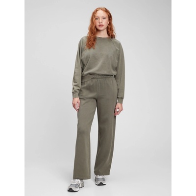 GAP Tepláky vintage high rise Zelená