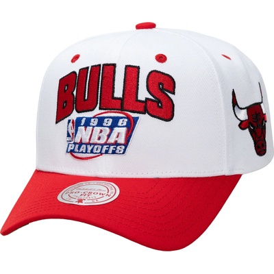 Mitchell & Ness Post Season NBA Chicago Bulls White