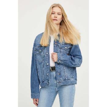 G-Star Raw Дънково яке G-Star Raw в синьо преходен модел с уголемена кройка (D24347.D536)