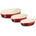 Le Creuset овални съдове за печене, черешови, 3 бр (79343000600082)