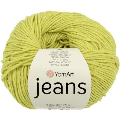 YarnArt Jeans 29 žlutozelená