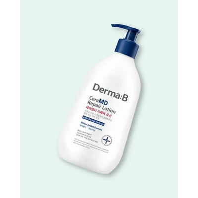 Derma:B CeraMD Repair Lotion Regeneračný telový balzam 400 ml