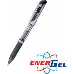 Pentel Ролер Pentel Energel BL57, син цвят на писане, дебелина на линията 0.7 mm, гел, черен, цената е за 1бр. (продава се в опаковка от 12бр. ) (OK26802)