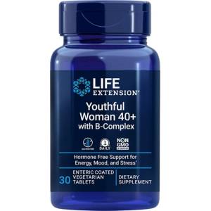 Life Extension Youthful Woman 40+ | with B-Complex [30 Таблетки]