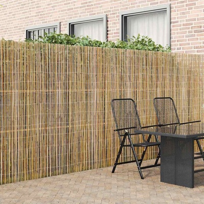 OMAXI Bambusový plot 300 x 180 cm Bambus Přírodní 886071