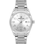 Daniel Klein DK. 6.14273-5 - мъжки часовник, кварцов, 42.5 mm, сив циферблат, 5 ATM, сребрист Часовници